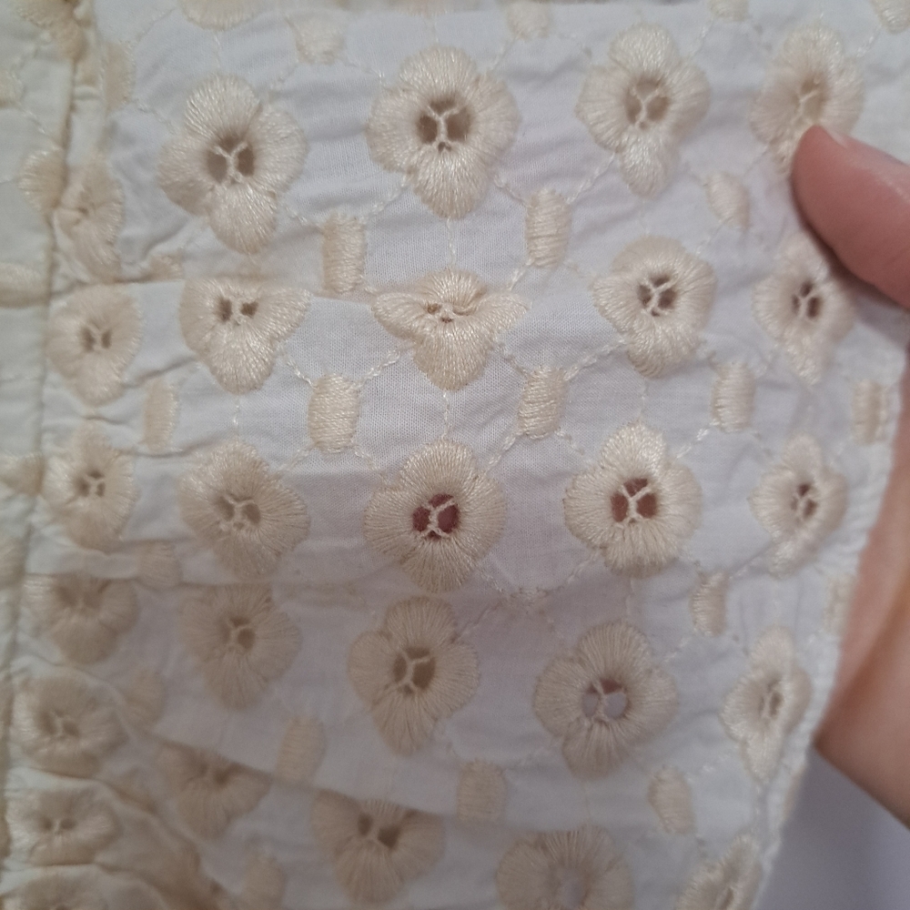 Sezane Forta Blouse Ecru 38 Medium NWOT - Picture 7 of 10